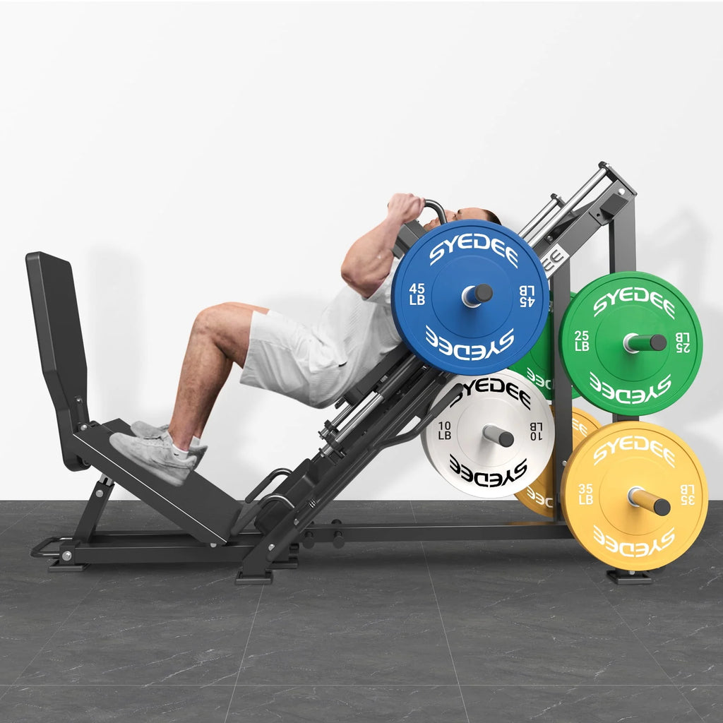 Leg Press Hack Squat Machine with Weight Storage V921