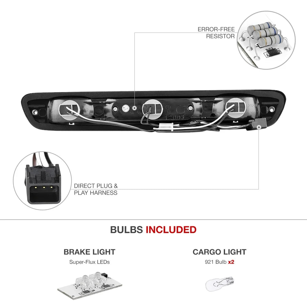 Full LED Third Brake Cargo Light Assembly O731