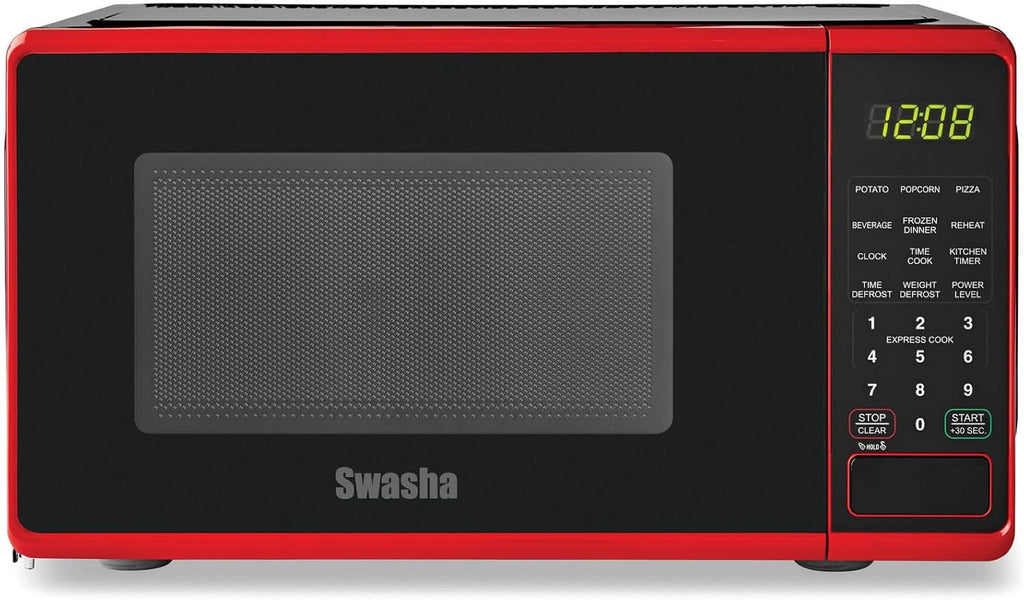 Compact Countertop Microwave Oven 0.7 Cu. Ft. 700-Watts with LED Digital Display U17661