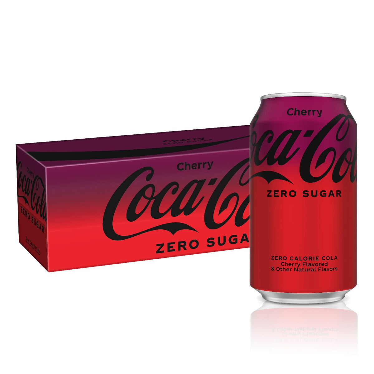 12 Fl Oz Cherry Zero Soda (pack of 12) L9095