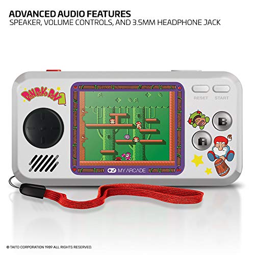 Yellow Handheld Game Console with 3 Built In Games M337