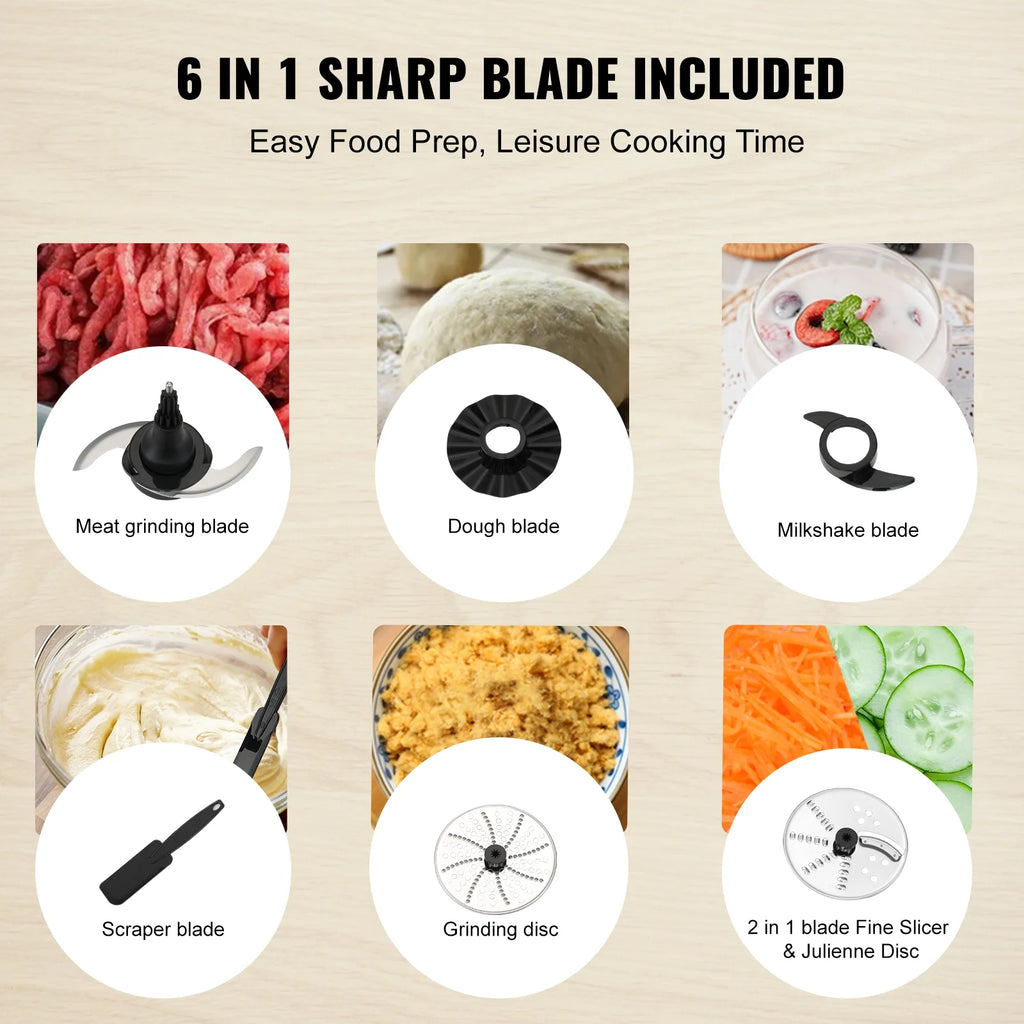 14-Cup 600W Food Processor Vegetable Chopper J142269