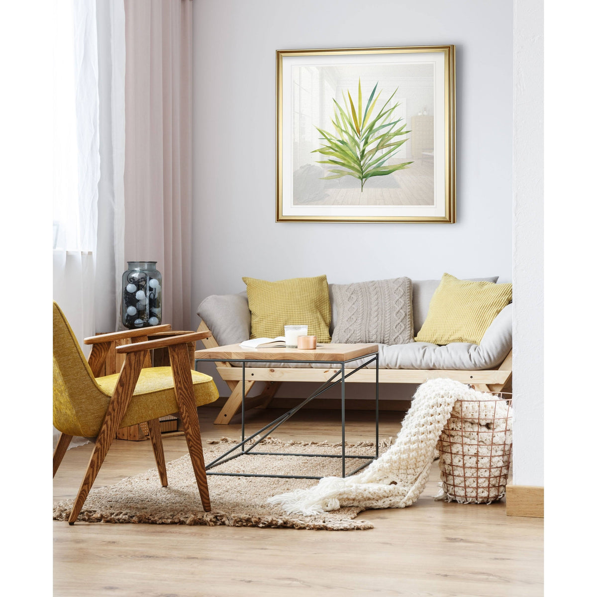 Framed Giclee Print 22X22 E73855