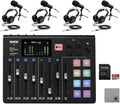 Podcast Bundle with 4X Podcast Mic Packs and 32GB microSD Card X6665