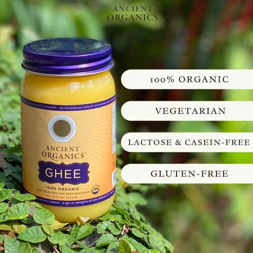 32 Fl Oz 2-Pack Organic Grass-Fed Ghee Butter N3246