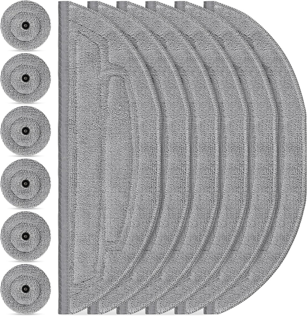 12 Pack Mop Pads Refills for Robot Vacuum W8522