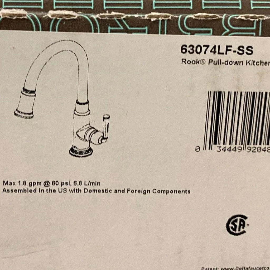 Stainless Pull-Down Faucet L509862