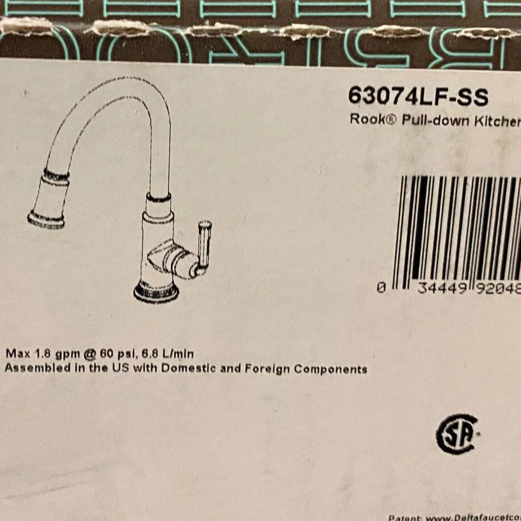 Stainless Pull-Down Faucet L509862