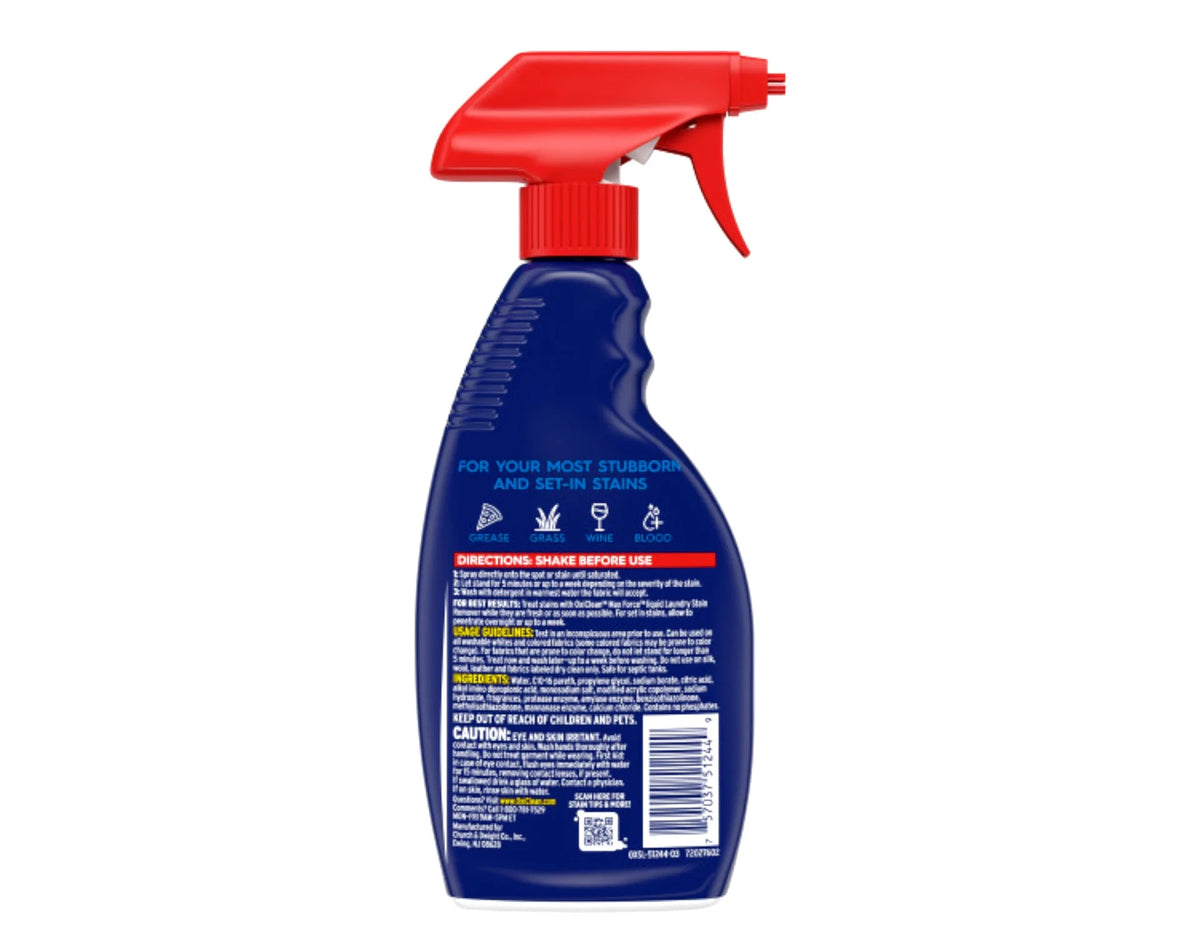Stain Remover Spray, 12 fl oz (Pack of 4) E1220