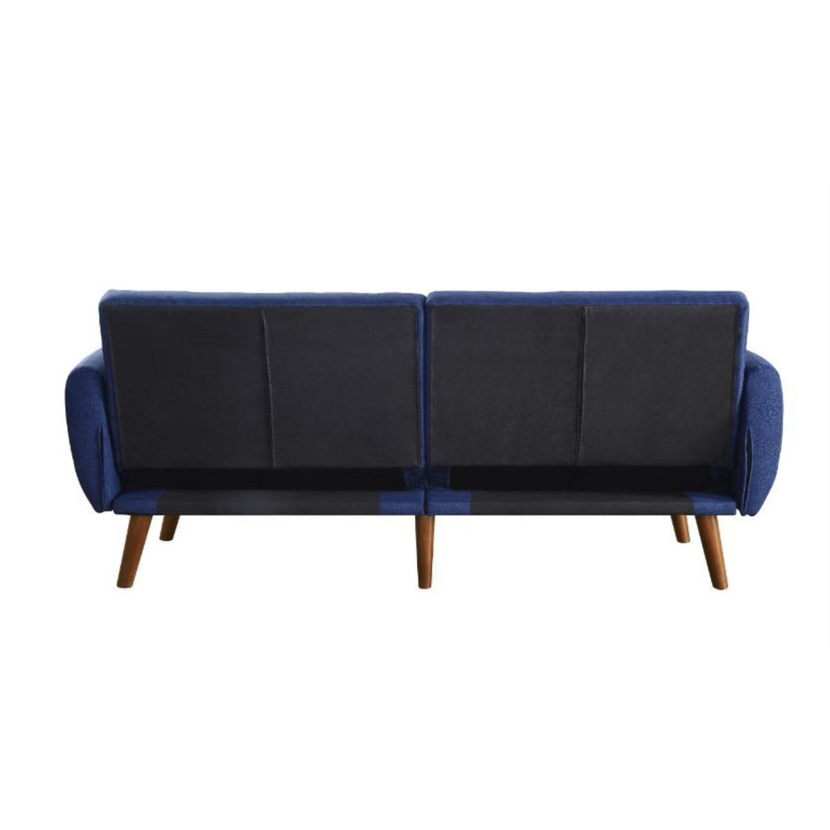 Blue Linen Adjustable Sofa R886