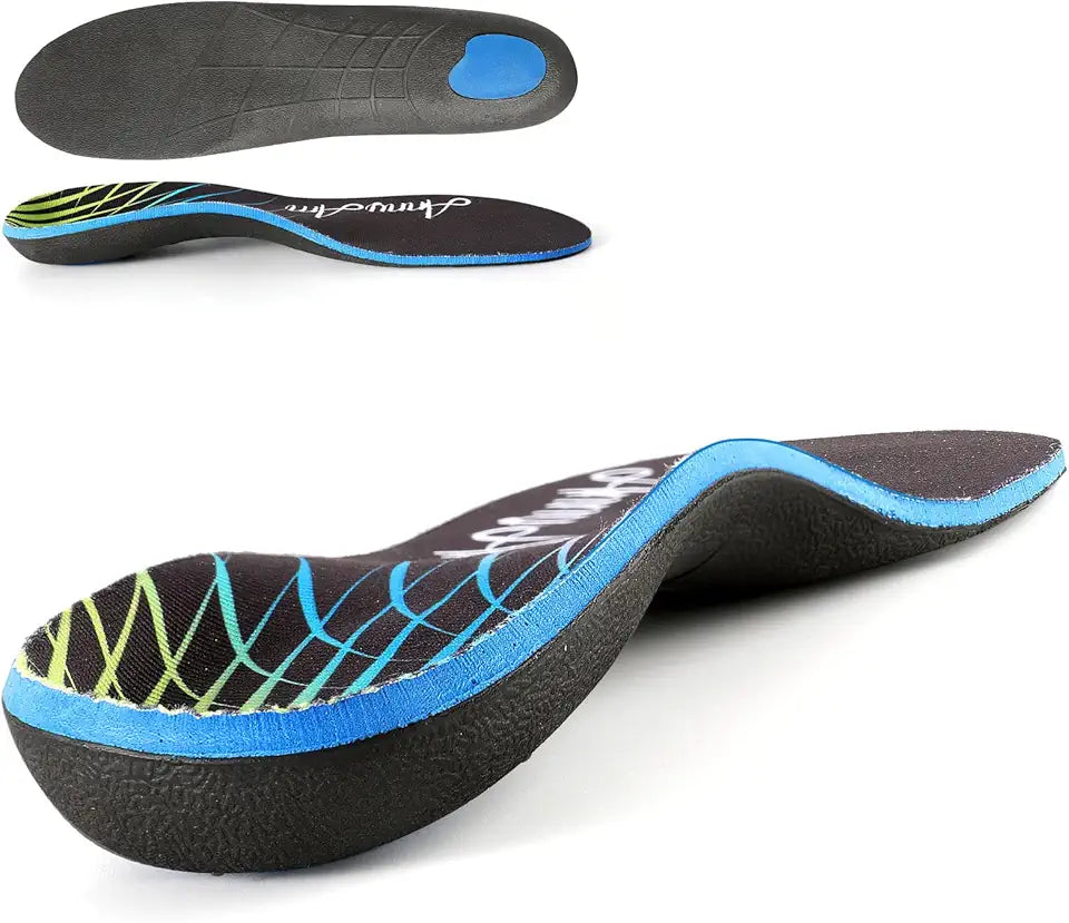 Black Arch Support Insoles O5352