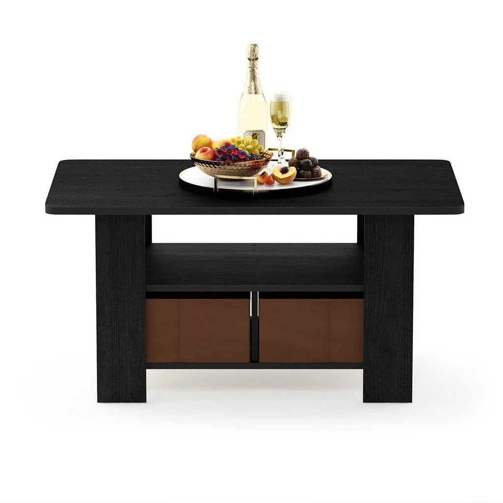 Americano Medium Brown Coffee Table with Bin Drawer L605568