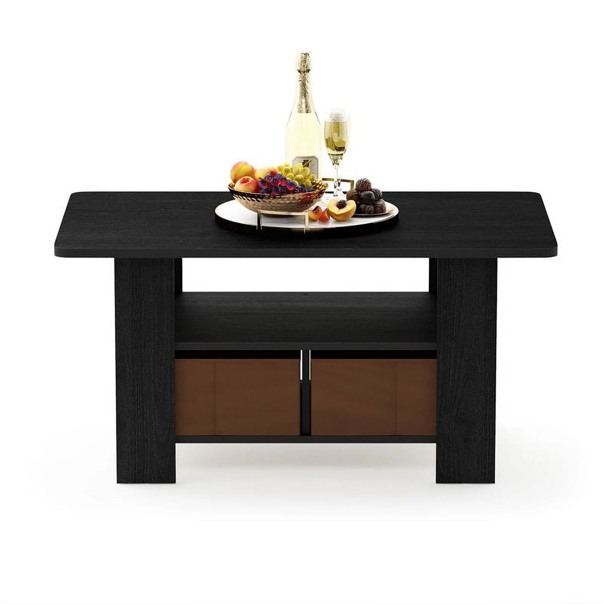 Americano Medium Brown Coffee Table with Bin Drawer L605568