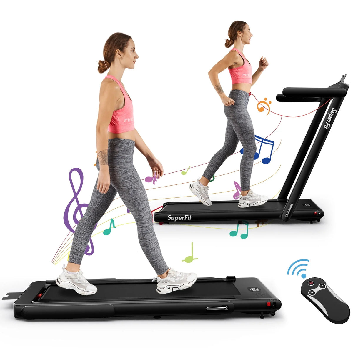 Folding Treadmill D539