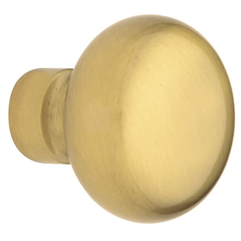 Satin Brass and Brown Pair of Knobs U623611