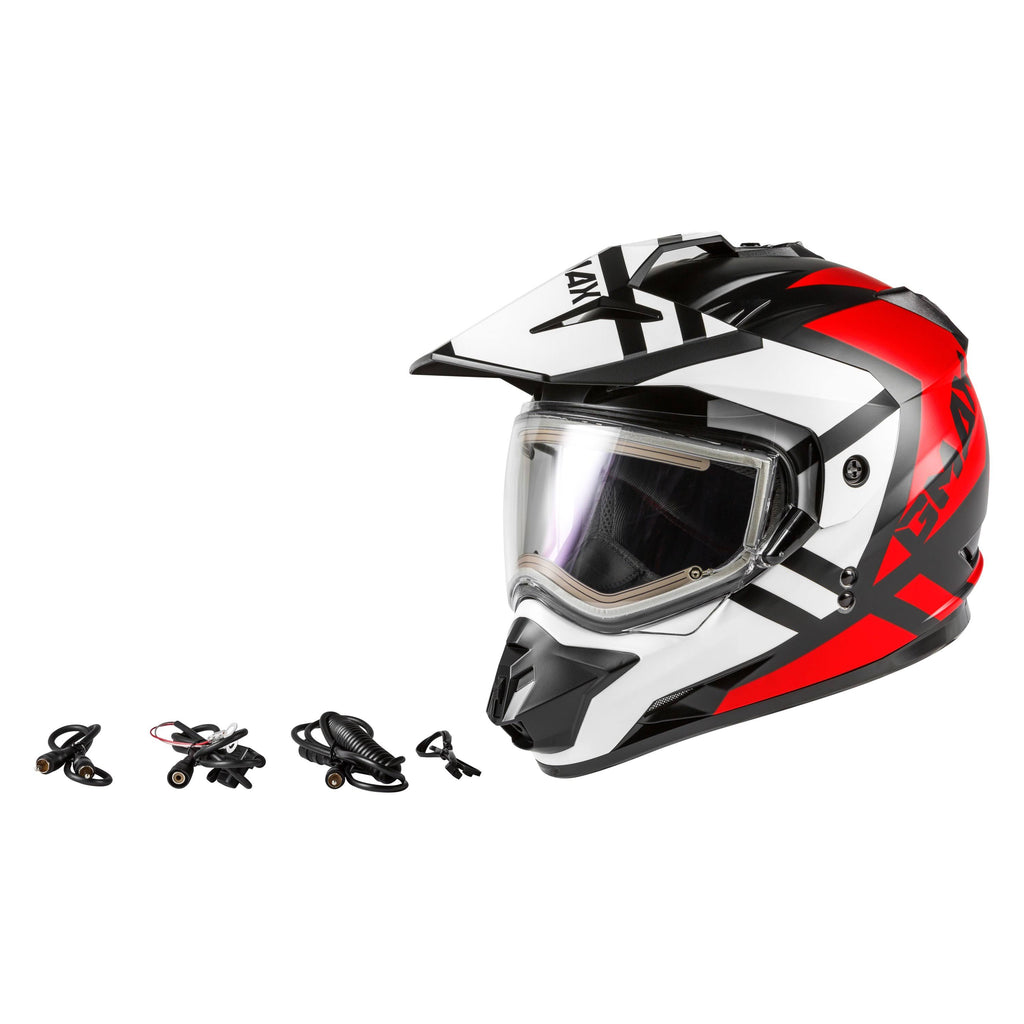 Matte Blk/Red/White Snow Helmet S789