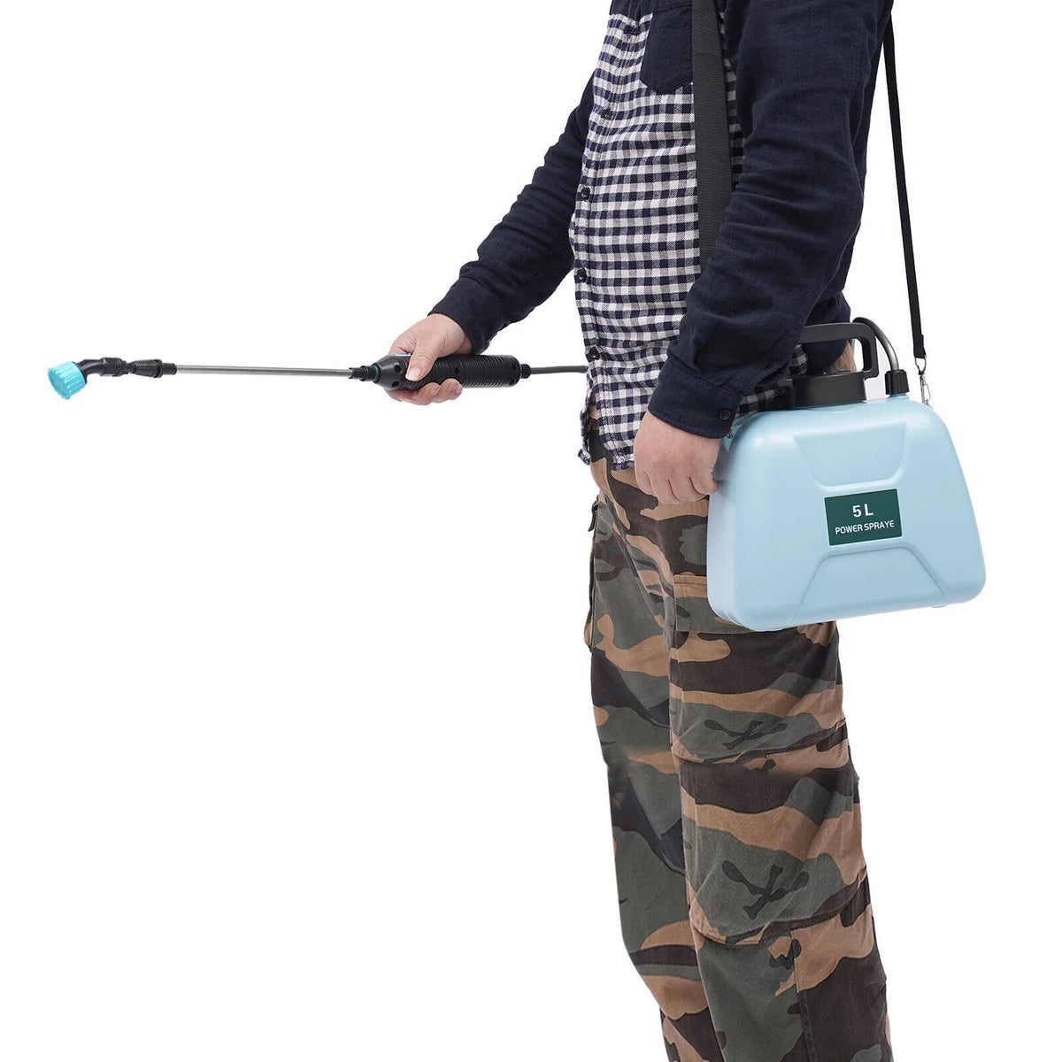 5L Electric Plant Mister Spray Bottle with Adjustable Shoulder Strap M821910