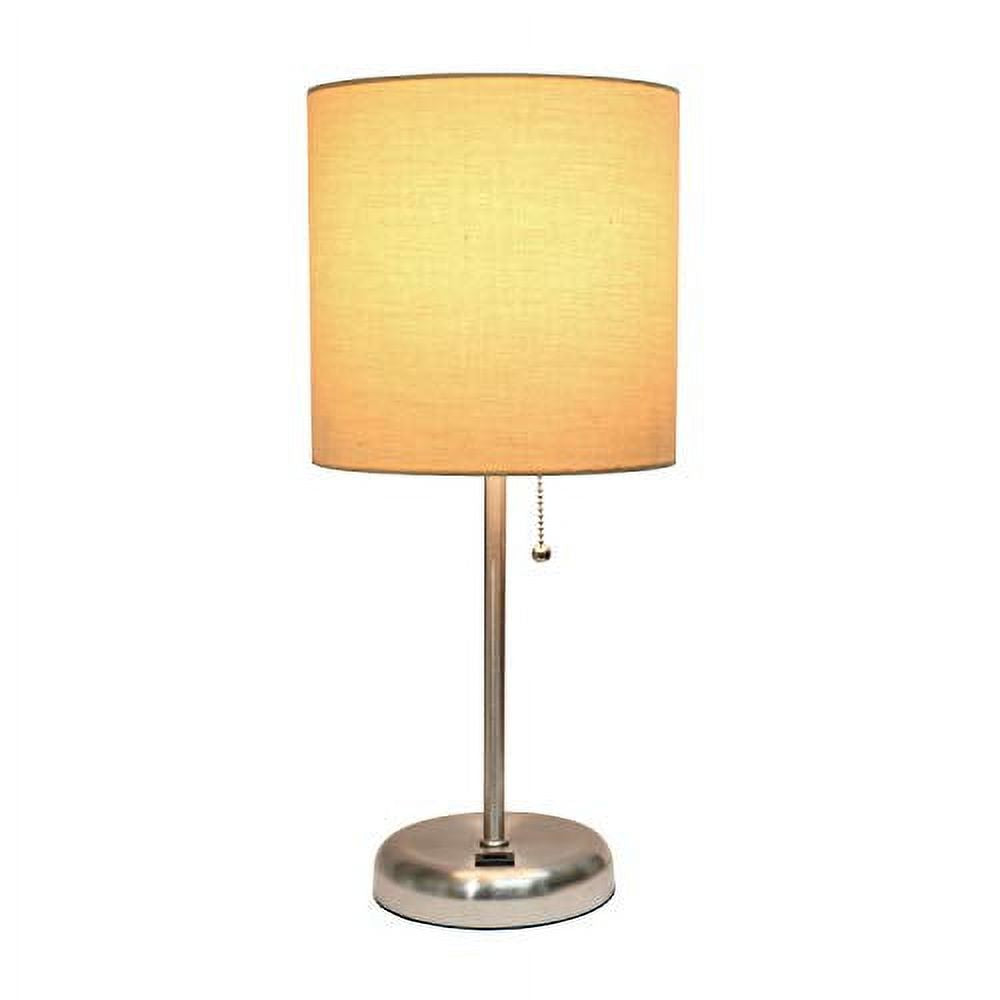 Stick Lamp with Fabric Shade O1419