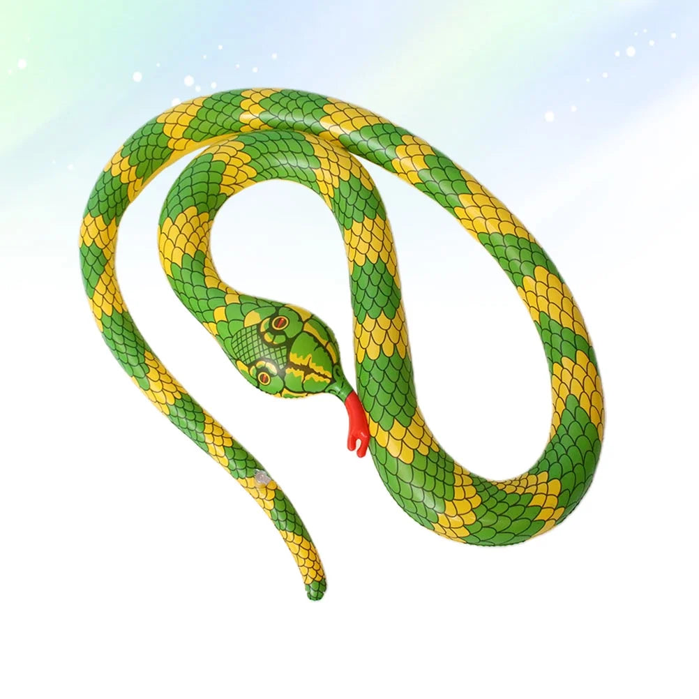 Inflatable Snake Model Toy O6360