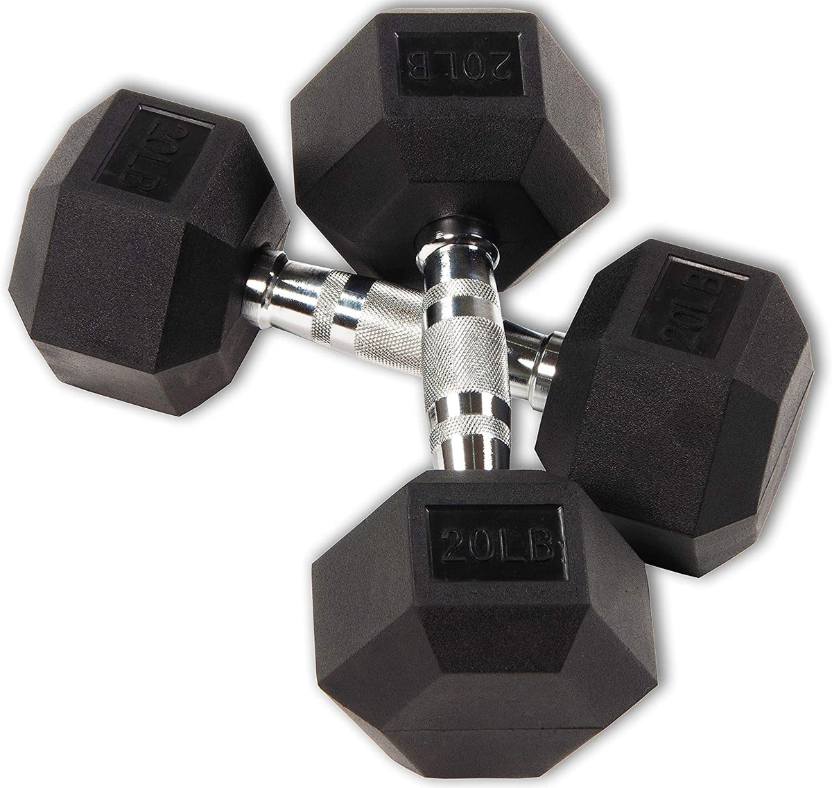 20 lb Pair Hex Dumbbells M191176