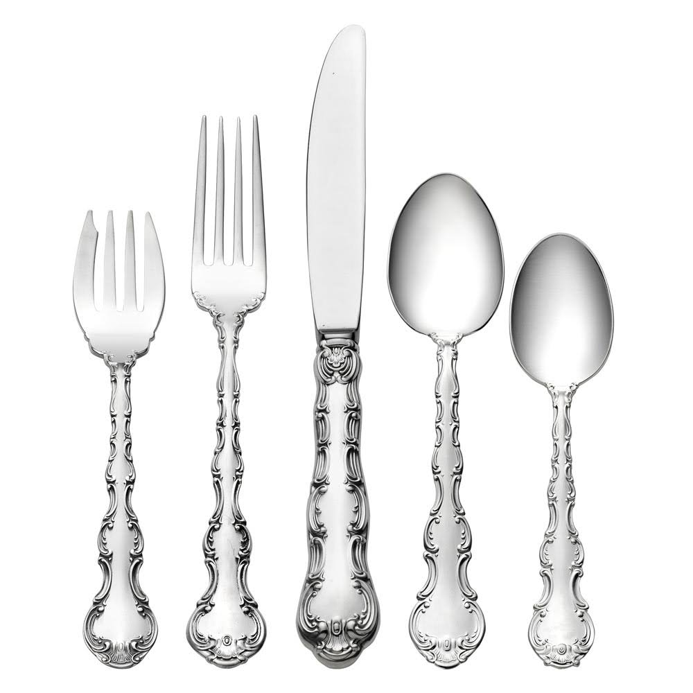 5 Piece Sterling Silver Place Setting A7550