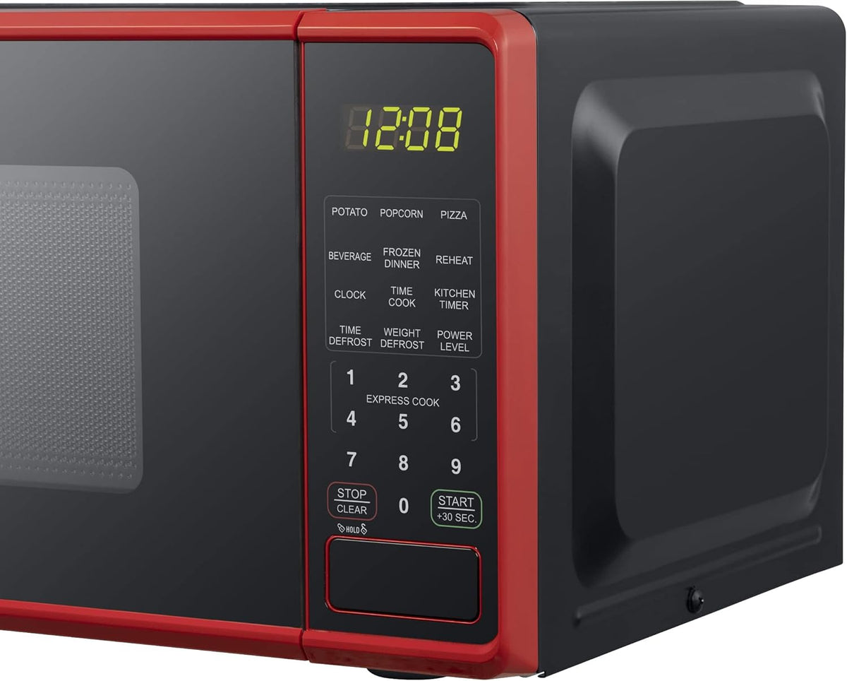 Compact Countertop Microwave Oven 0.7 Cu. Ft. 700-Watts with LED Digital Display U17661