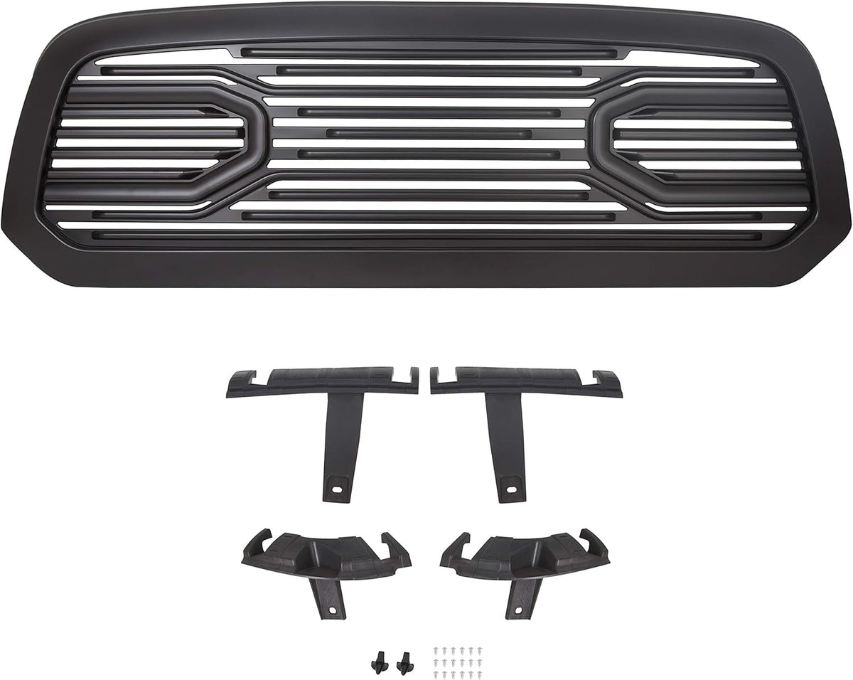 Chrome Front Big Horn Grille Replacement Shell E7983