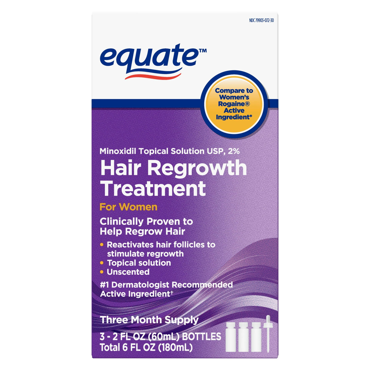Minoxidil Topical Solution 2 Percent Hair Regrowth Treatment P103