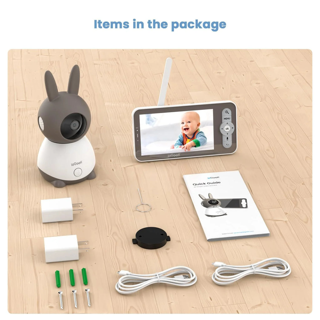 Baby Monitor with Camera and Audio E920064