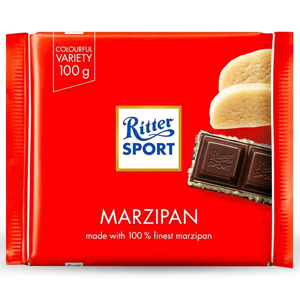 Marzipan Chocolate Bar 100 g (Pack of 5) Q91881