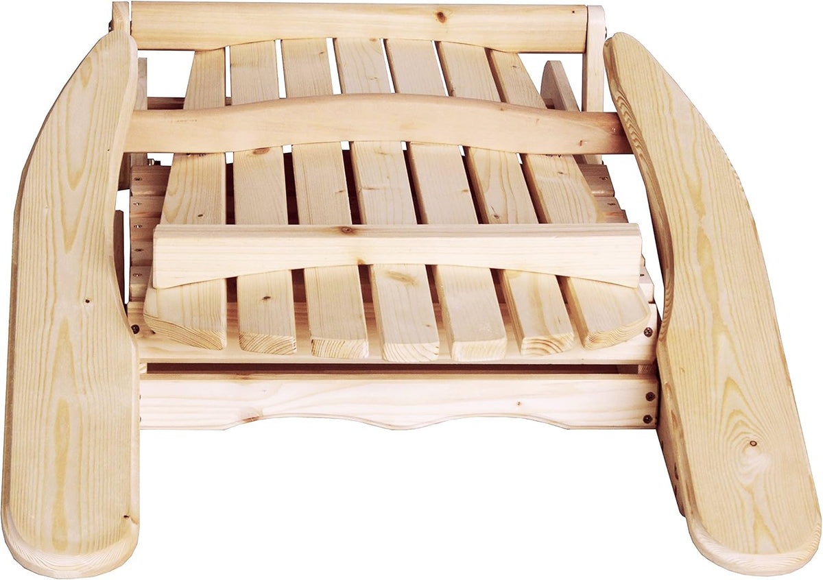 Natural Wood Adirondack Chair K94564