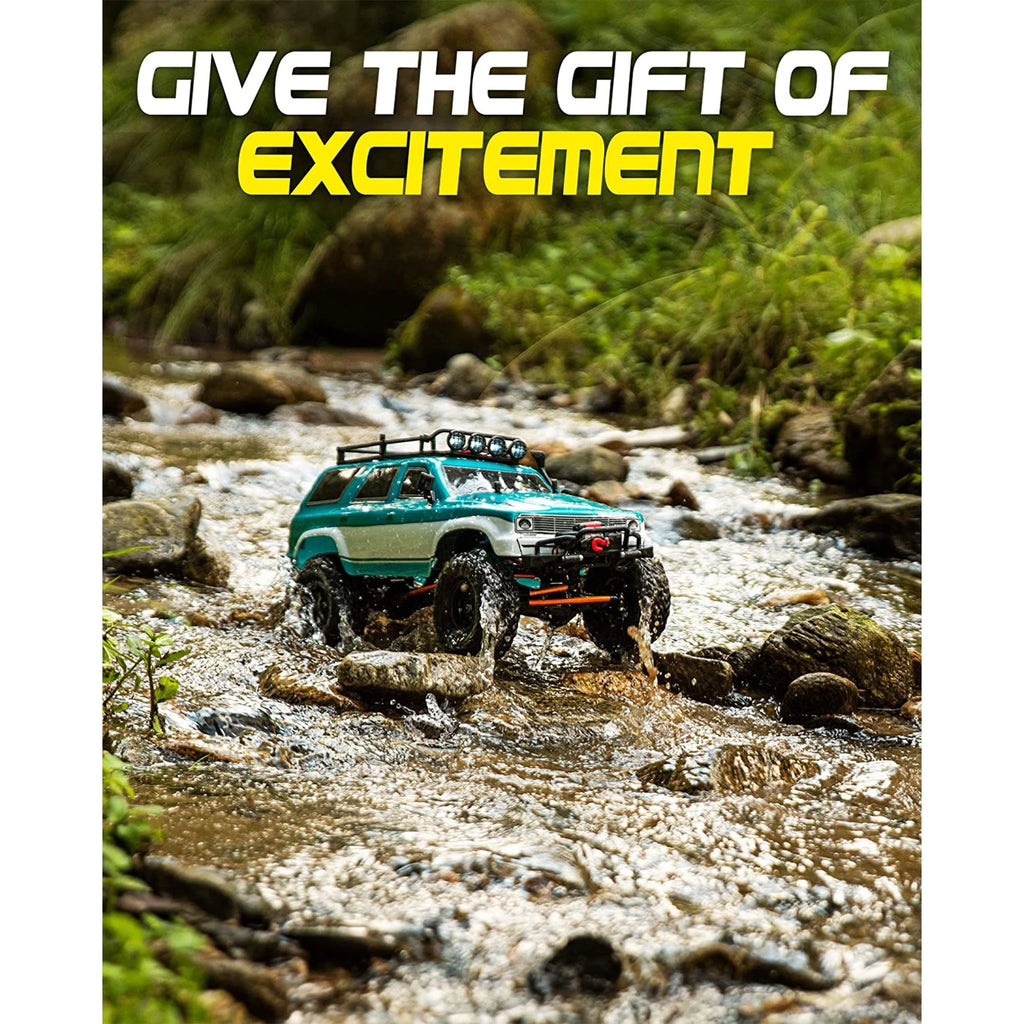 Blue-Green 1:10 Scale RTR RC Rock Crawler E9690