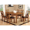 7-Piece Light Oak Dining Set Q947885