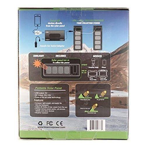 28 Watt Foldable Solar Panel G4806