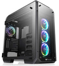 E-ATX Full Tower Computer Case with 2 200mm ARGB Fans and 140mm Black Rear Fan P2397