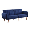 Blue Linen Adjustable Sofa R886