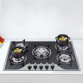 5 Burner Tempered Glass Gas Cooktop U62368