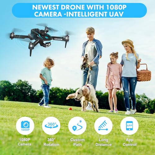 1080P HD Foldable RC Quadcopter with Camera D477388