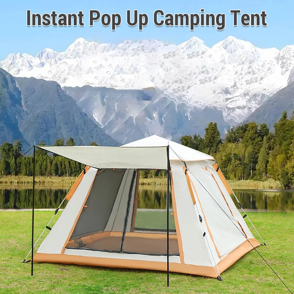Pop Camping Tent Waterproof for 3 5 People Y252939