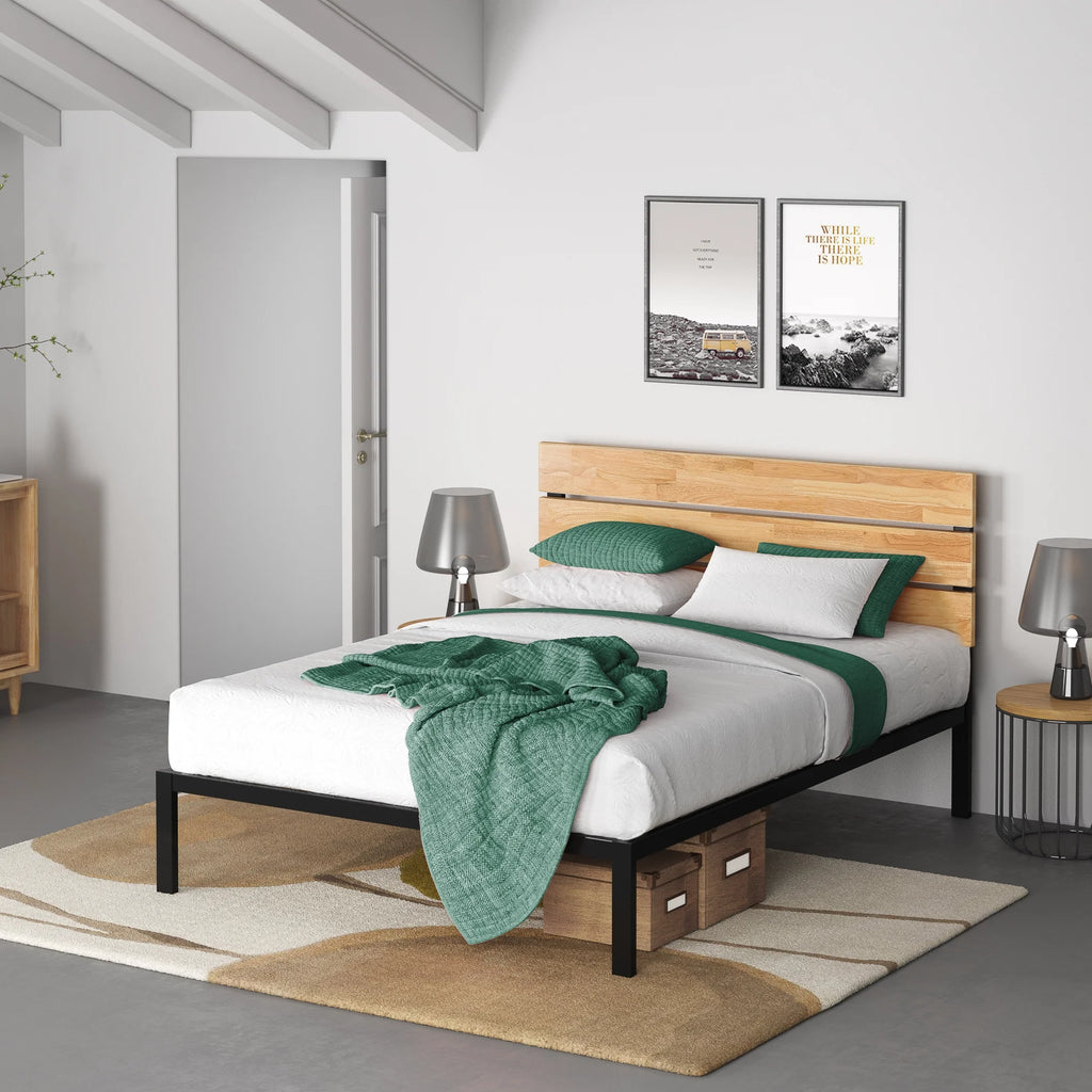 Queen Metal Platform Bed Frame V58193