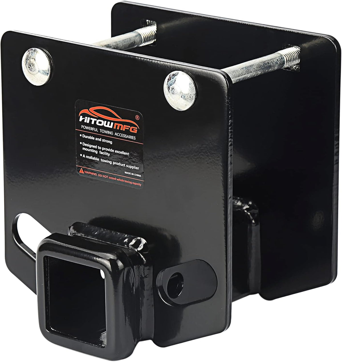 2 inch Receiver Adapter for 4x4 inch Bumper Pack of 2 K592685