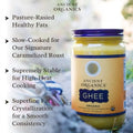 32 Fl Oz 2-Pack Organic Grass-Fed Ghee Butter N3246