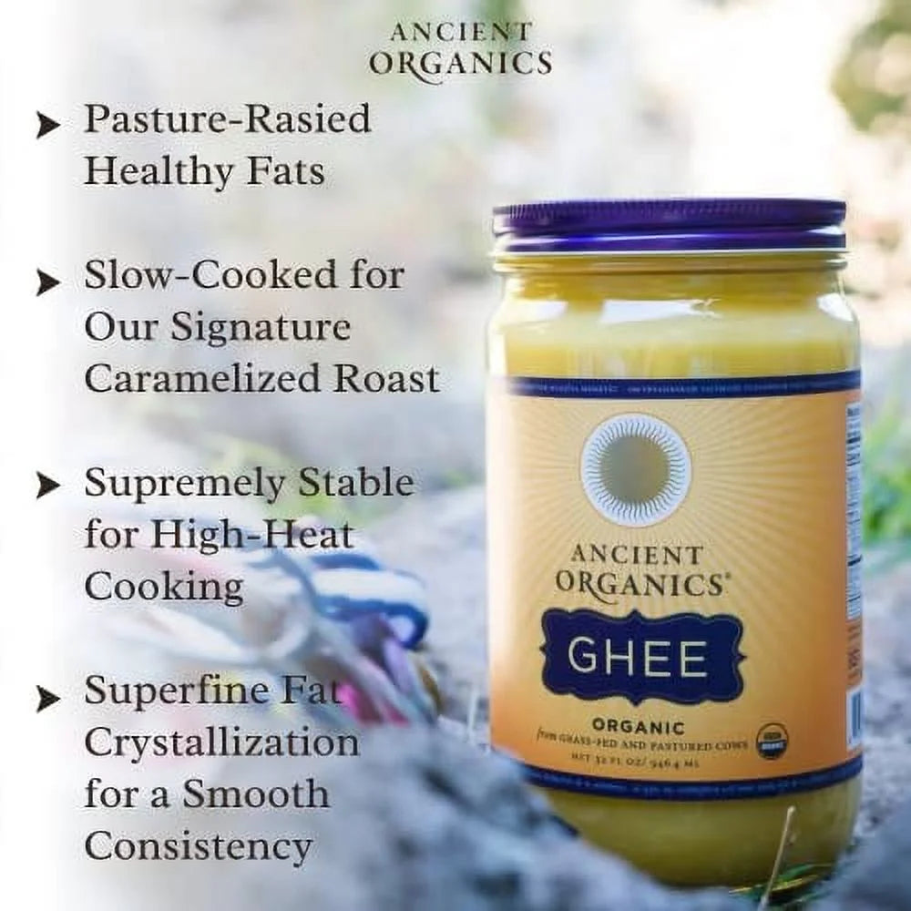 32 Fl Oz 2-Pack Organic Grass-Fed Ghee Butter N3246
