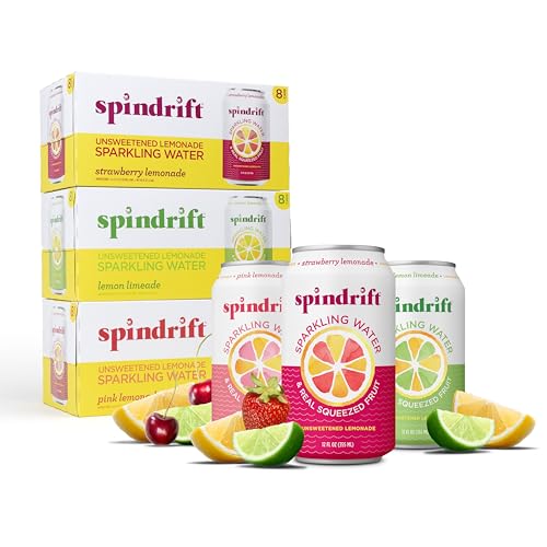 4 Flavor Variety Pack Sparkling Water, 12 Fl Oz (Pack of 20) X148609