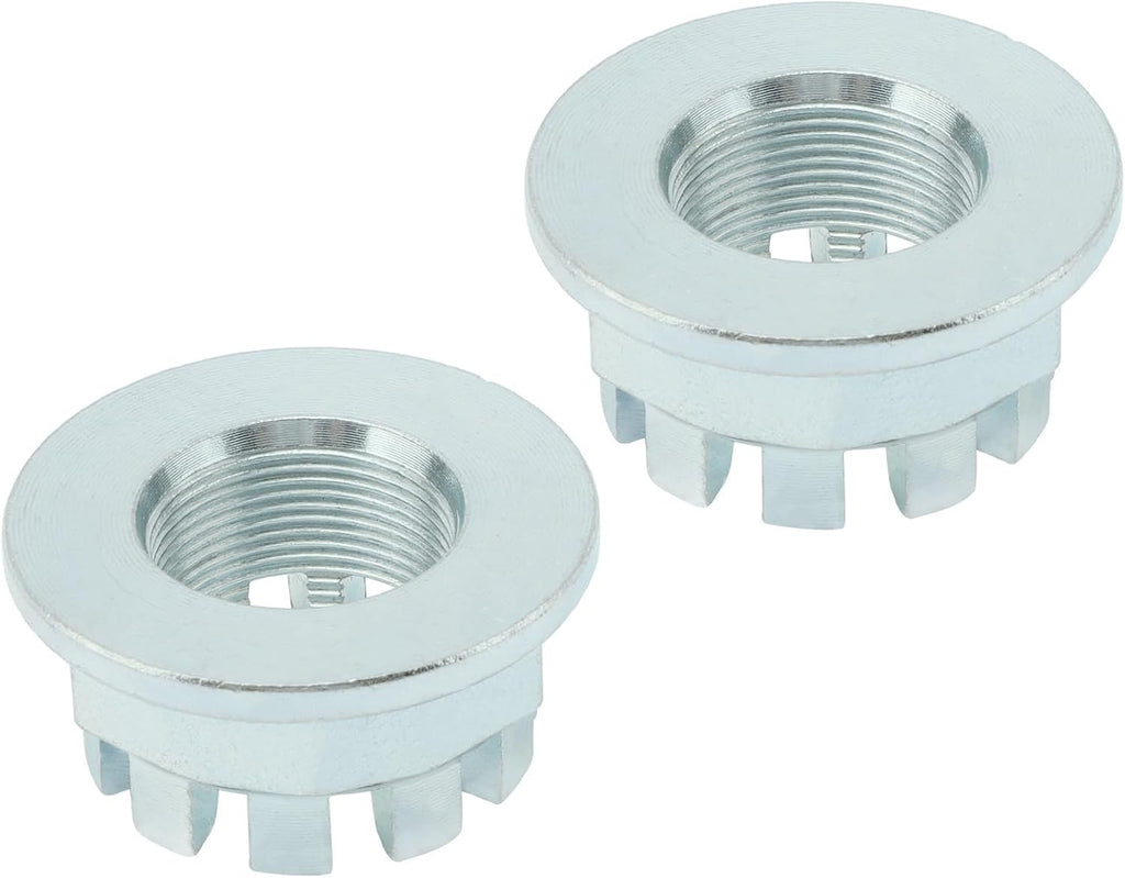 Front & Rear Axle Nuts with Pins 2Pcs U27396