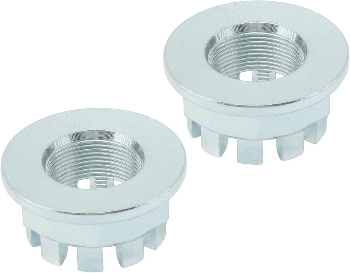 Front & Rear Axle Nuts with Pins 2Pcs U27396