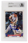 Signed 1993 Topps Baseball Card E916