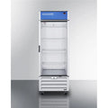 Full-sized glass door commercial beverage center W286