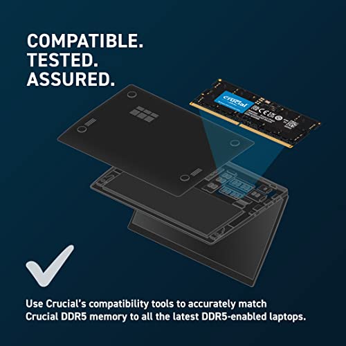 16GB DDR5 4800MHz CL40 Laptop Memory B648276