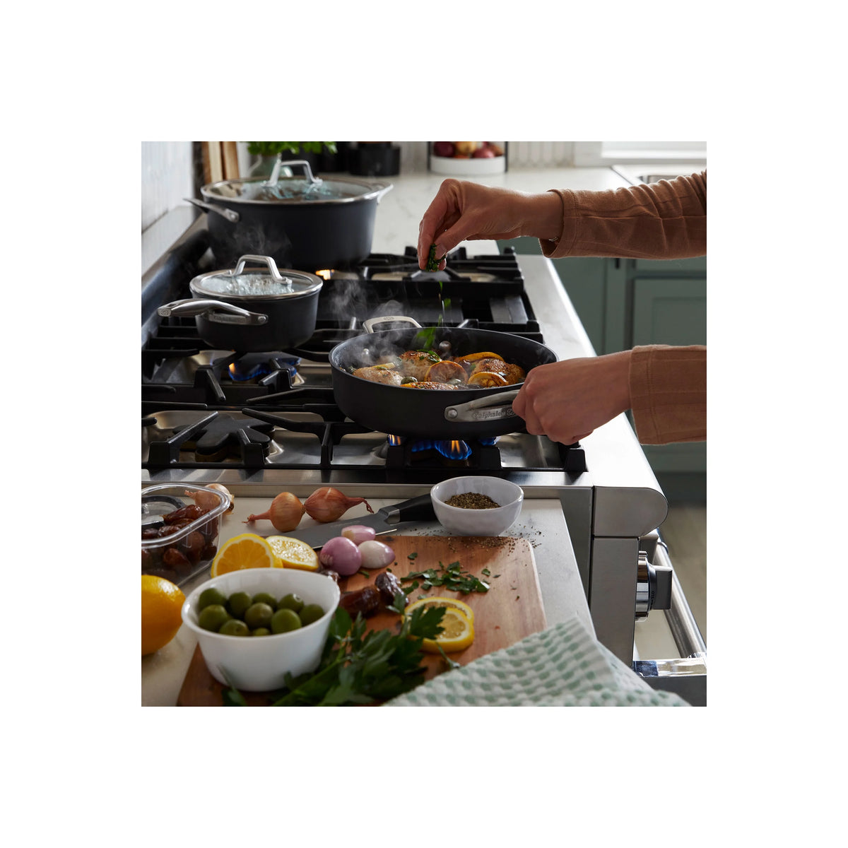 11-Inch Nonstick Square Griddle Pan S690357